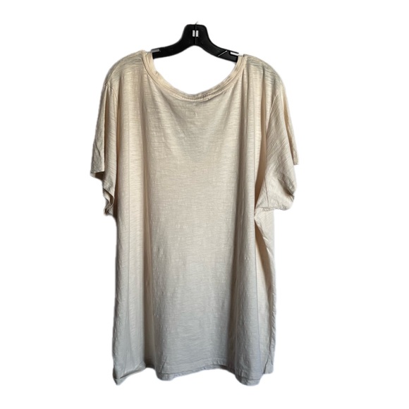 5/$25
NEW with TAGS Universal Thread Goods Co V Neck Tee Cream Short Sleeve 4X - Picture 5 of 8